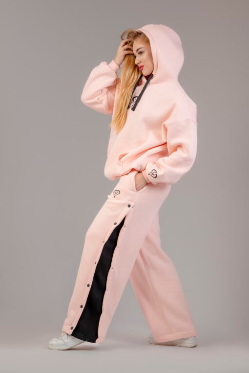 Pink Argyle Set - Pants & Hoodie