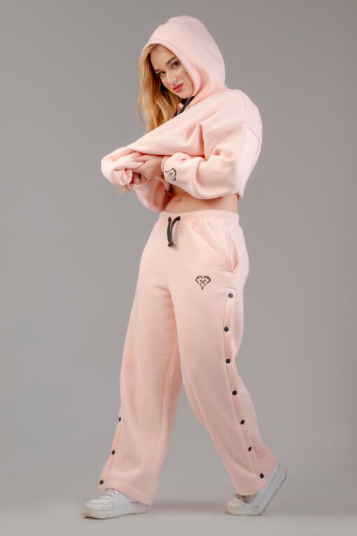 Pink Argyle Set - Pants & Hoodie - Image 4