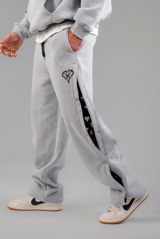 Gray Set for Men - Pants & Hoodie - Image 2