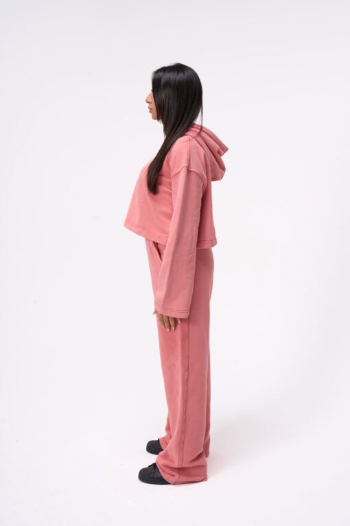 Pink washed hoodie - Image 5