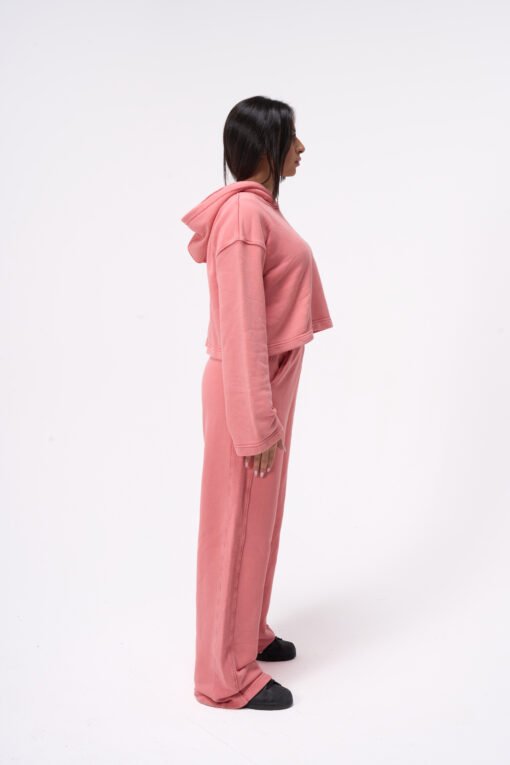 Pink washed hoodie - Image 2