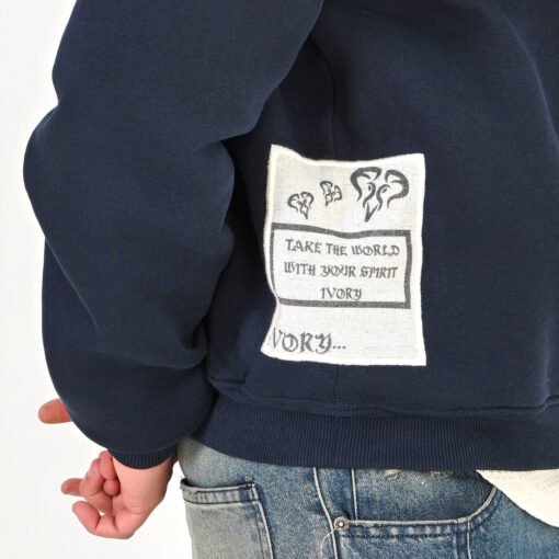 navy crewneck - Image 4