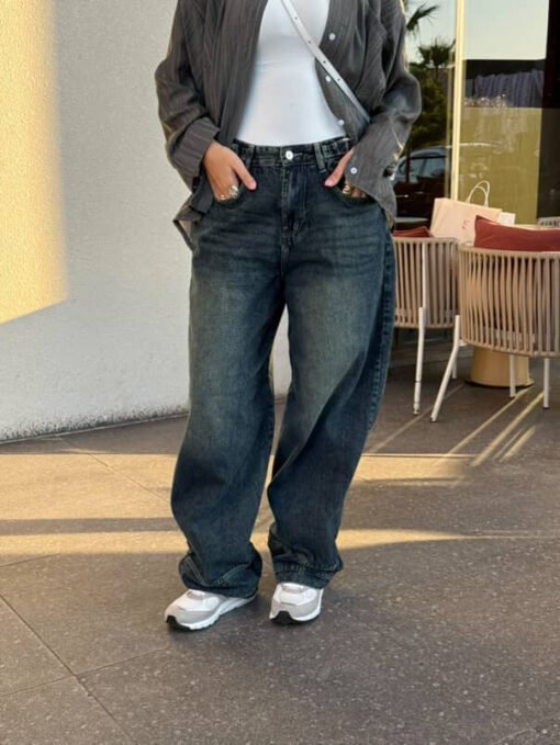 cargo denim dark blue
