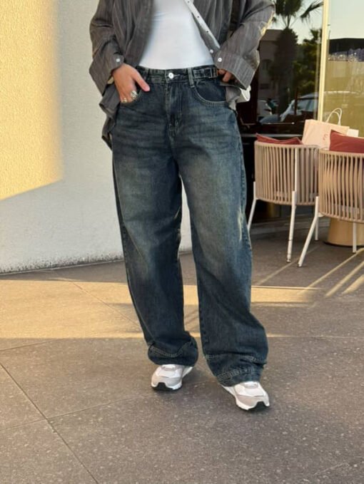 cargo denim dark blue - Image 3