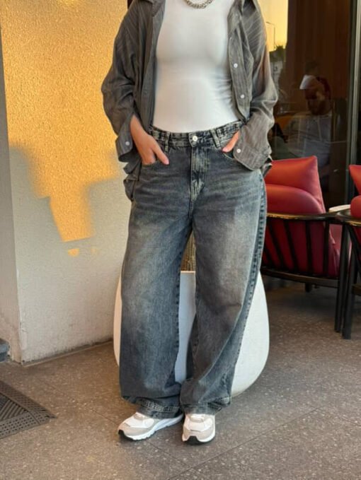 cargo denim light blue - Image 2