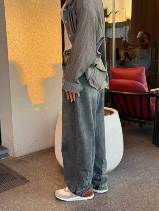 cargo denim light blue - Image 4